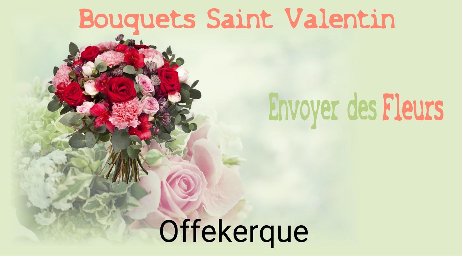Roses de Saint-Valentin livrées à Offekerque